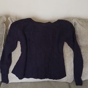 For The Republic ~ Navy Blue sweater! Size Medium